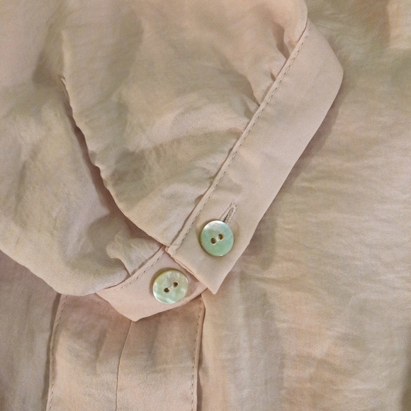 NWT | H&M Ribbon Tie Blouse | US 2 - Picture 4 of 5